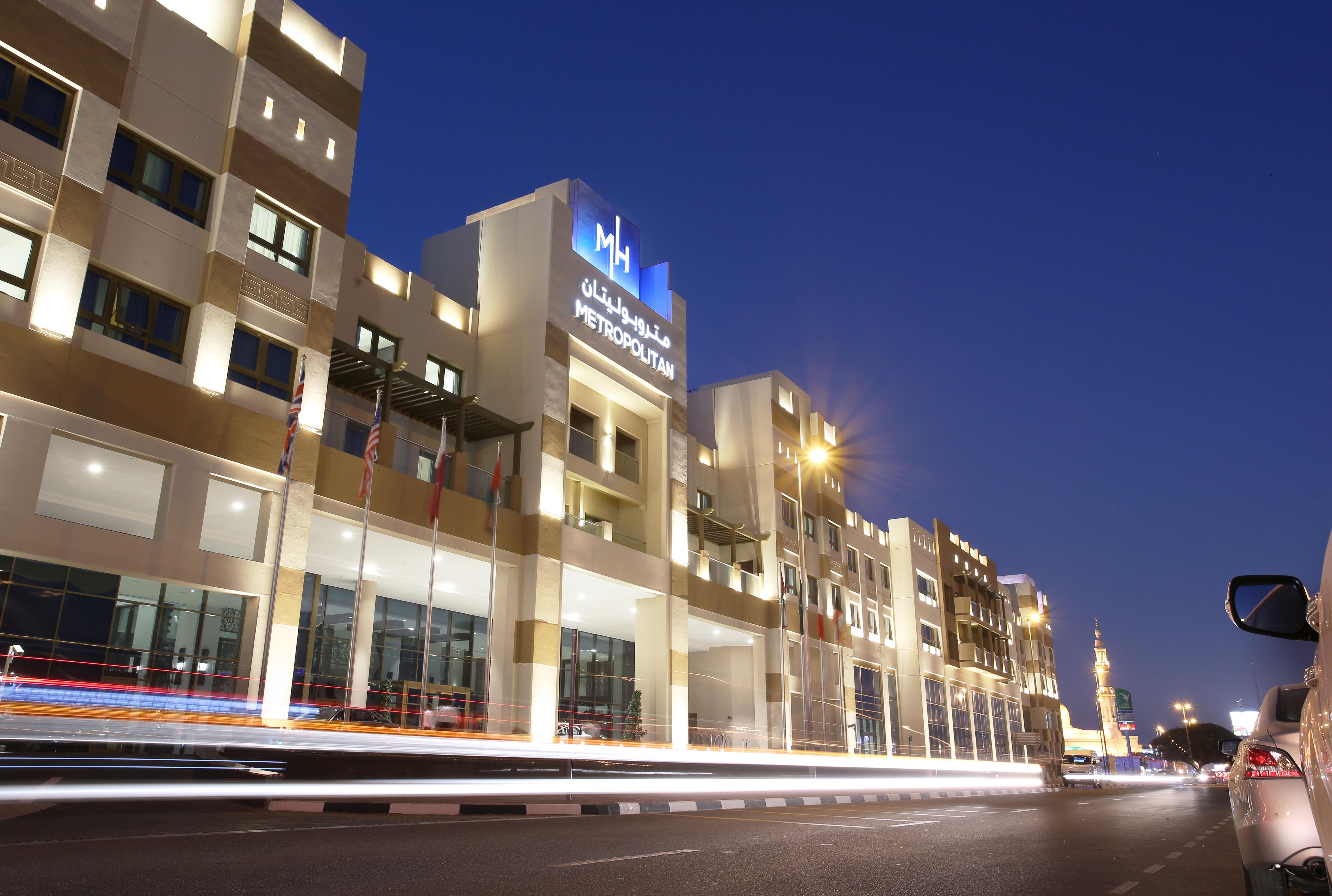 Metropolitan Hotel Dubai Exterior foto