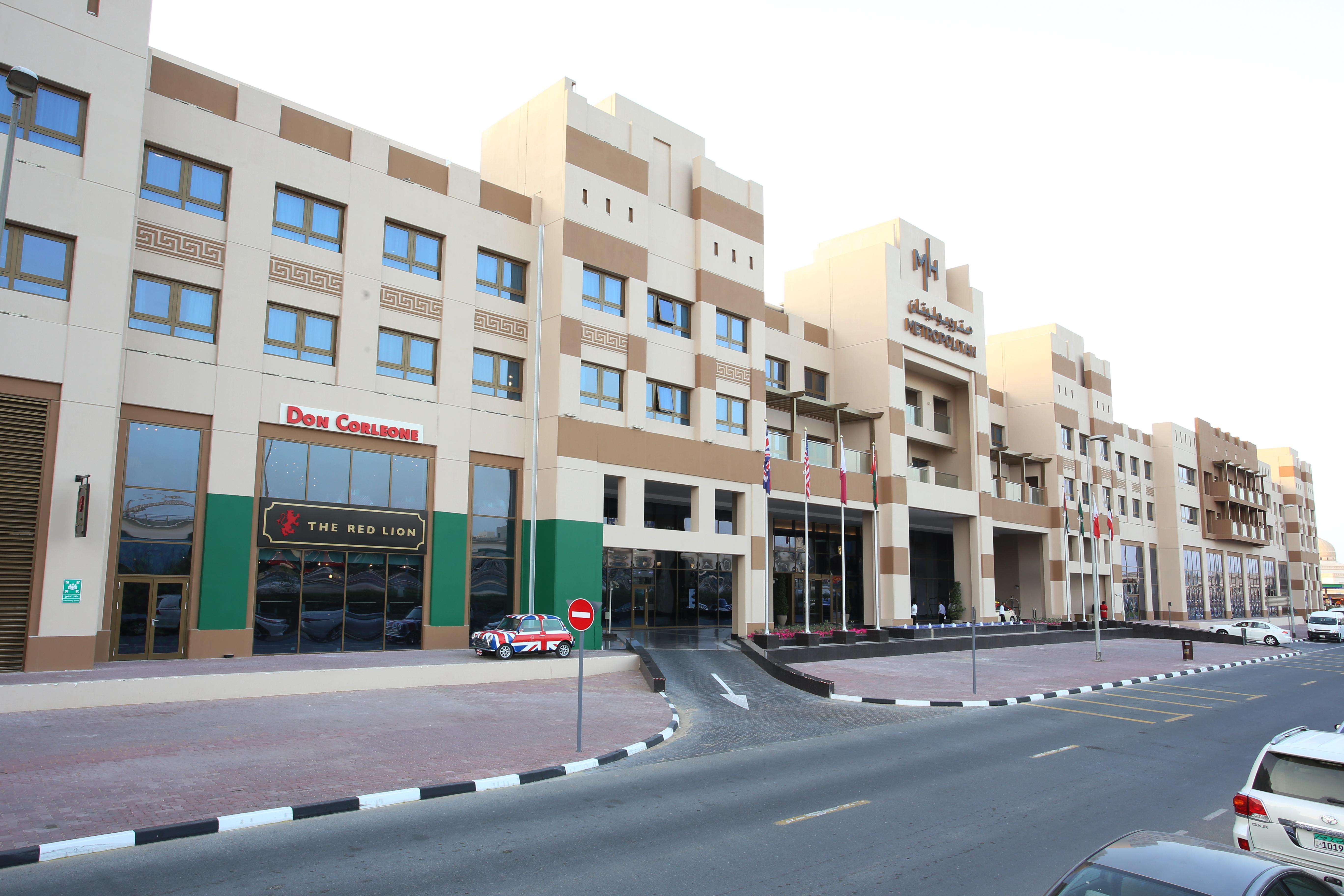 Metropolitan Hotel Dubai Exterior foto
