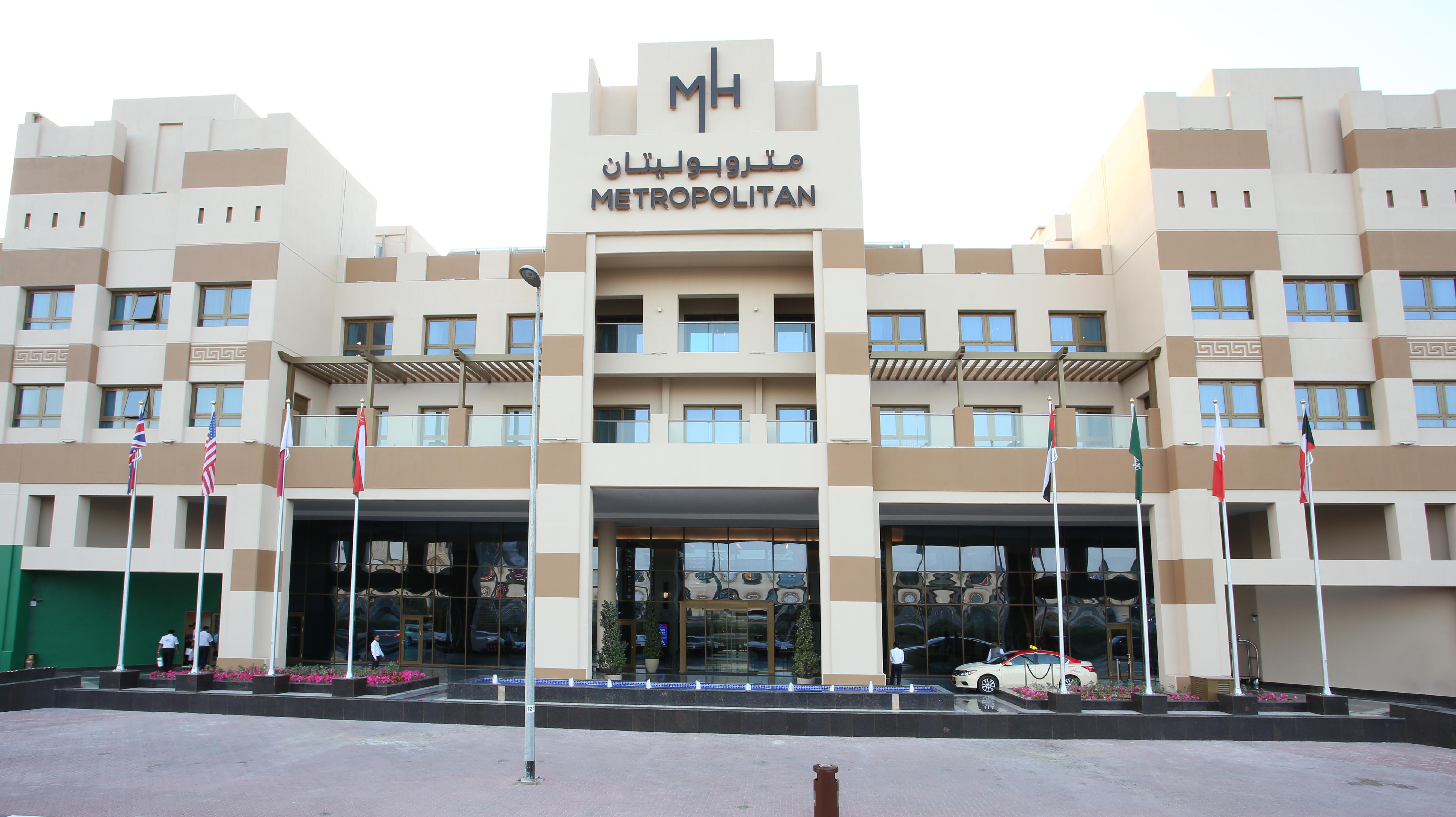 Metropolitan Hotel Dubai Exterior foto